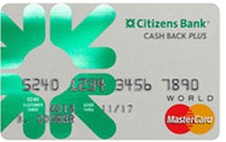 Citizens Bank Cash Back Plus™ World MasterCard